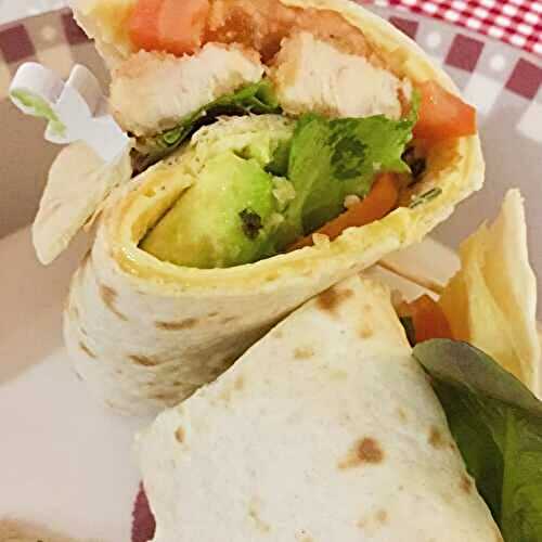 WRAP DE POULET CROUSTILLANT