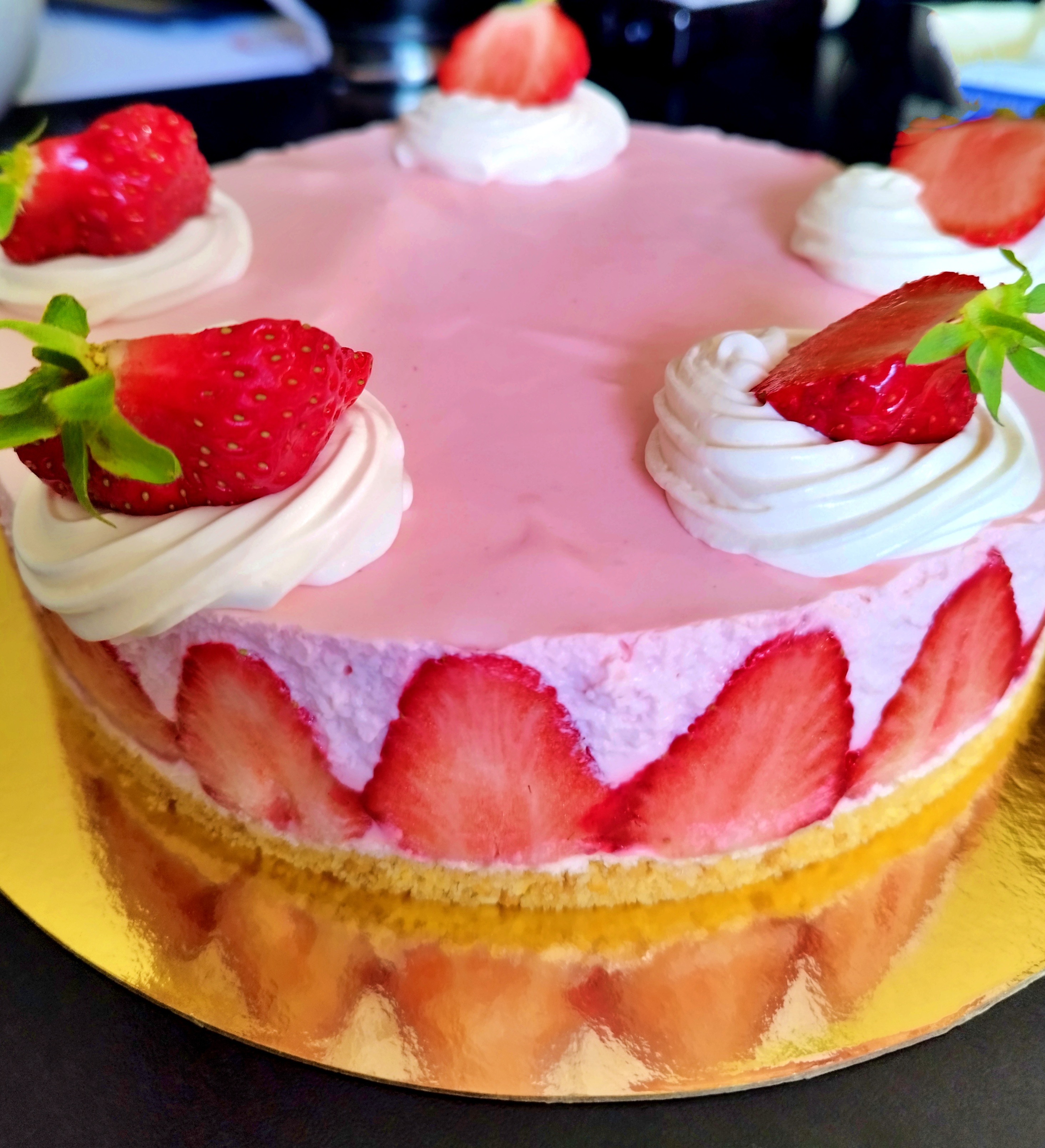 Cheesecake aux fraises