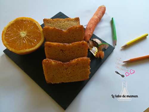 Gâteau vitaminé carotte/orange