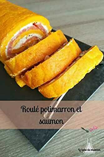 Roulé au potimarron et saumon (au companion ou non)