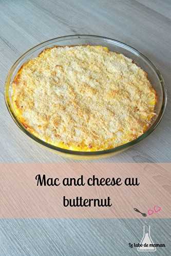 Mac and cheese au butternut