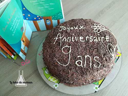 Gâteau façon forêt noire à la vanille