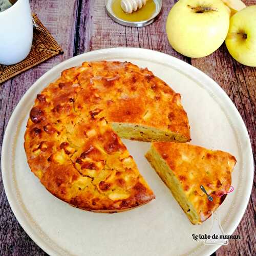 Gâteau aux pommes sain et facile