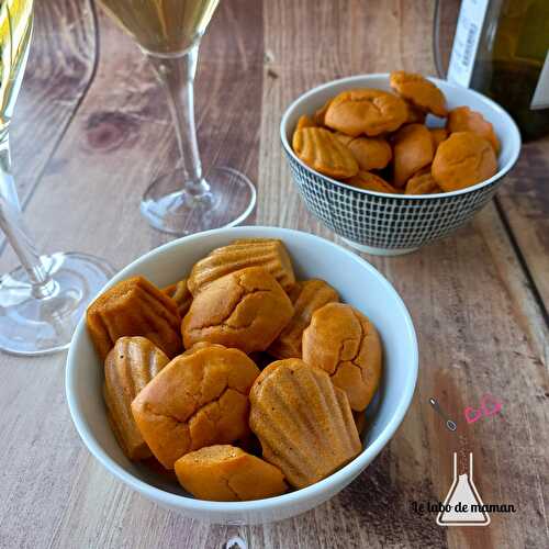 Mini madeleines à la tomate