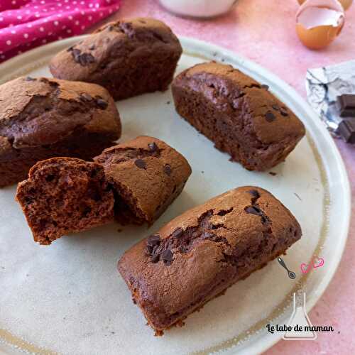 Mini cakes au yaourt et au chocolat