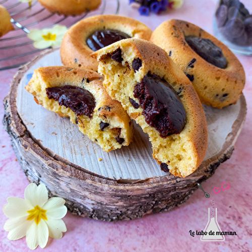 Mini savarins aux pépites de chocolat