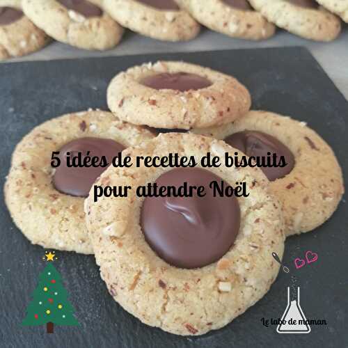 5 recettes de biscuits pour attendre Noël