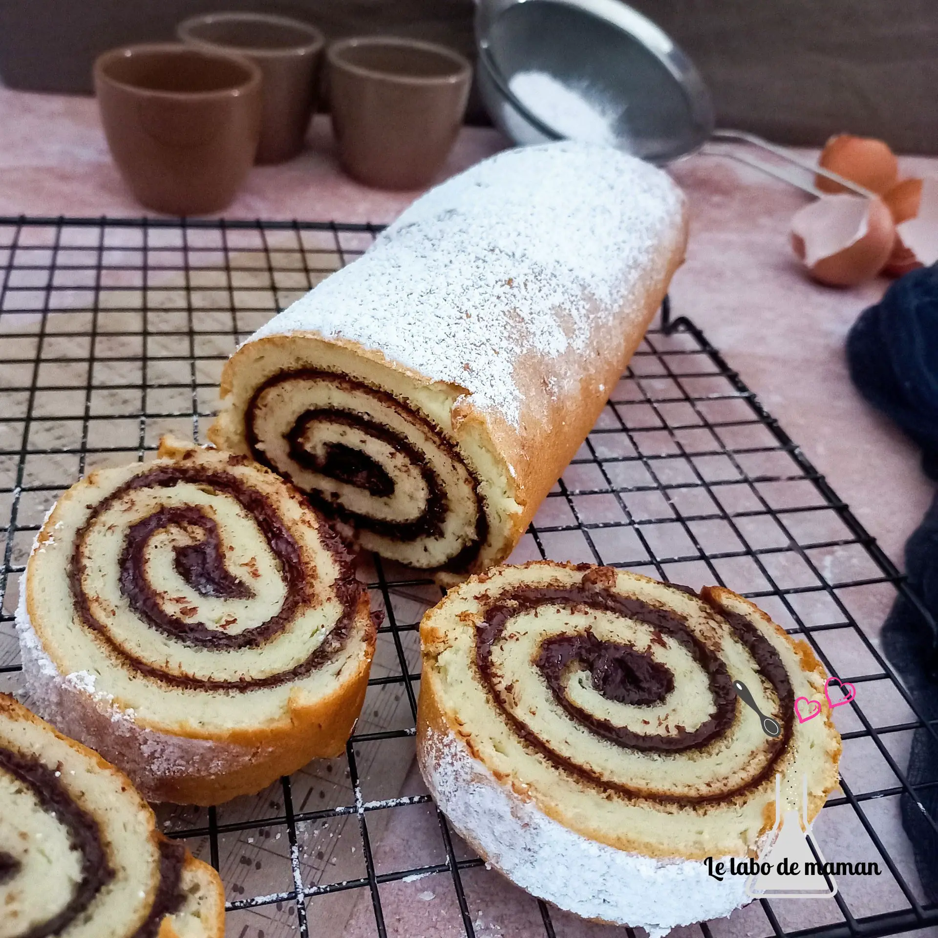 Biscuit roulé japonais