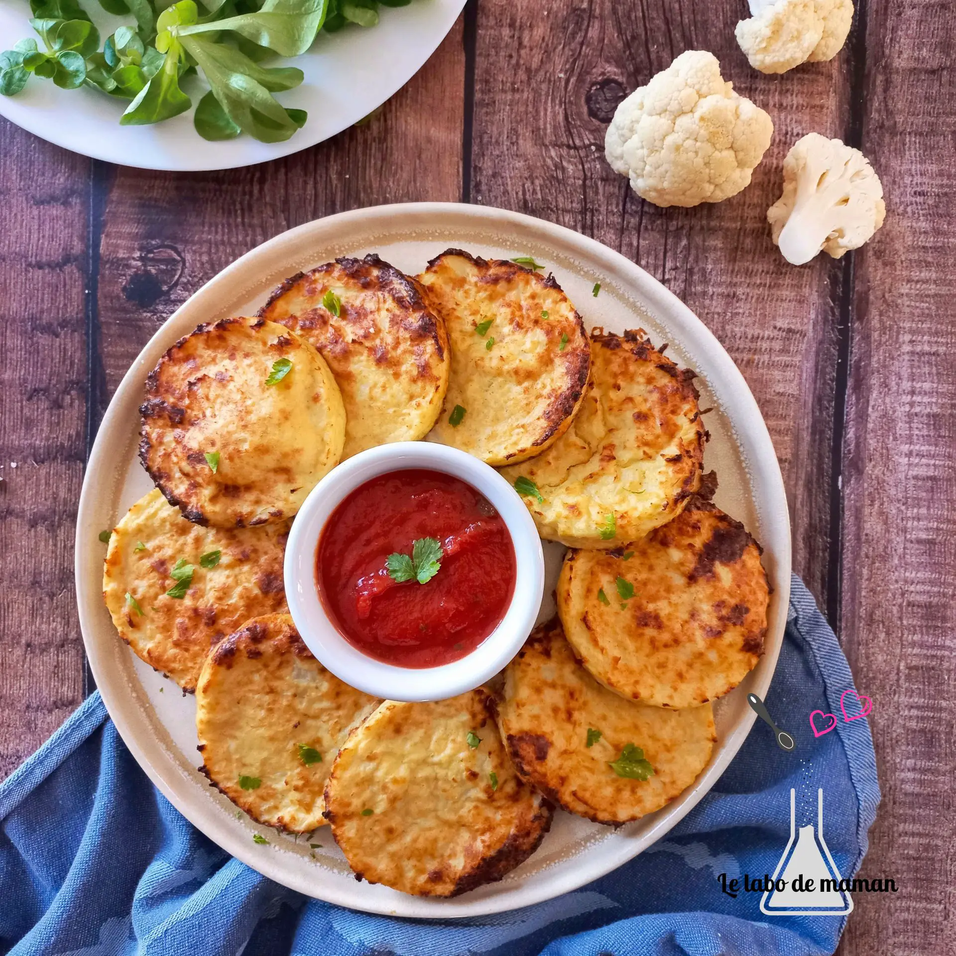 Galette au chou-fleur