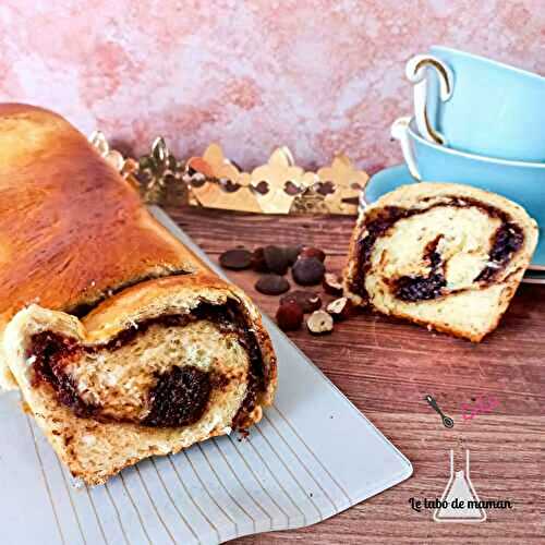 Brioche à la frangipane au chocolat