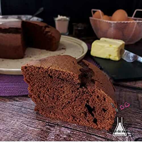 Gâteau au yaourt et chocolat