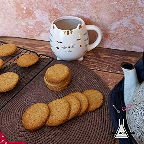 Biscuits sains au son d'avoine