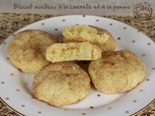 Biscuit moelleux à la cannelle et à la pomme