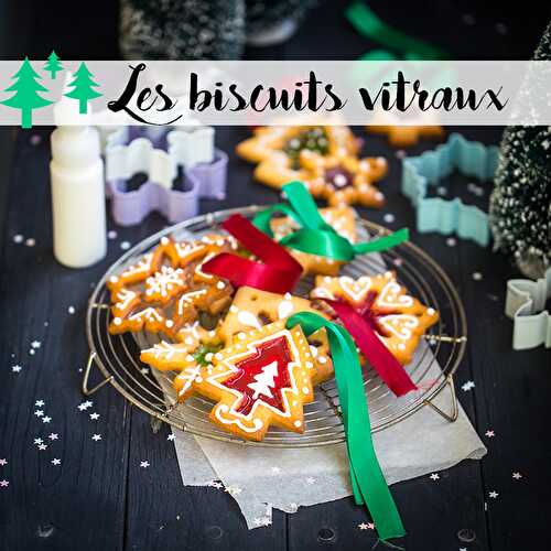 Biscuits vitraux de Noël, tutoriel