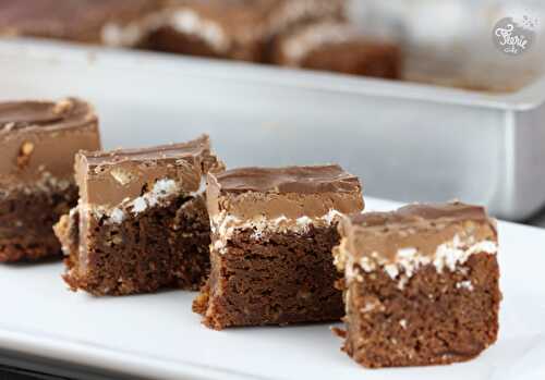 Brownie au beurre de cacahuètes