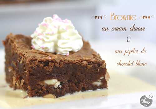 Brownie au cream cheese chocolat...