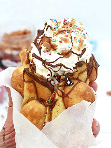 Bubble Waffle, la tendance des nouvelles gaufres - Féerie Cake