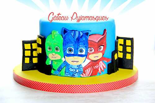 Cake design : Tuto Gâteau Pyjamasques - Féerie Cake