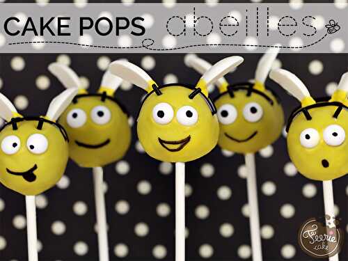 Cake pops abeilles, le tutoriel - Féerie Cake