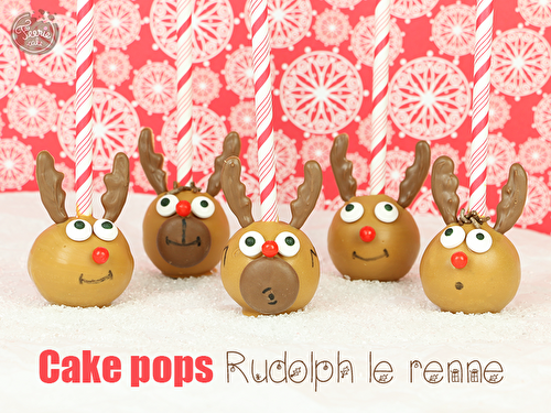 Cake Pops de Noël : Rudolf le Renne