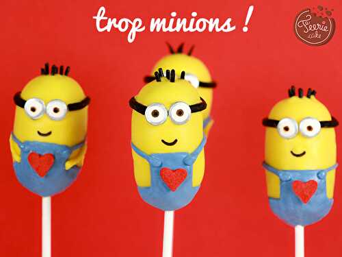 Cake pops minions, des amours de cake pops