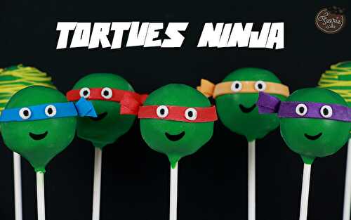 Cake pops tortues ninja le tutoriel KAWABUNGA