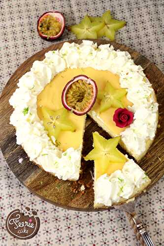 Cheesecake au citron, la recette facile - Féerie Cake Blog