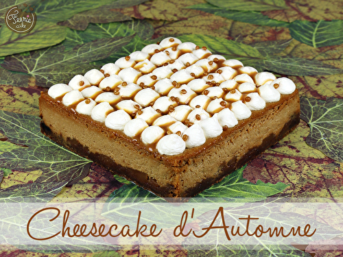 Cheesecake d'Automne