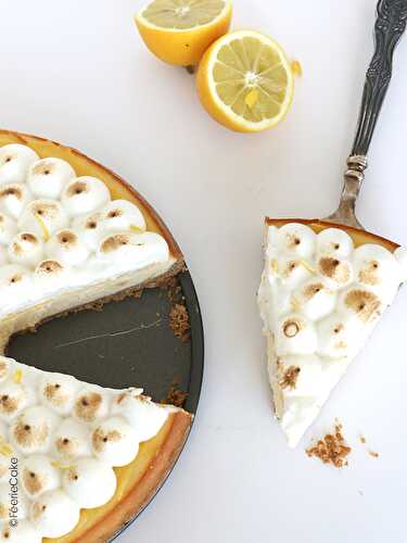 Cheesecake façon tarte au citron meringuée