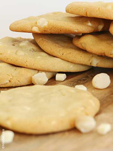 Cookies chocolat blanc et noix de macadamia