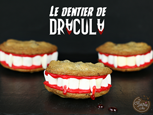 Cookies "le dentier de Dracula"