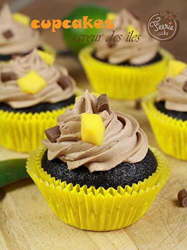 Cupcake "saveur des îles"  - Cake design