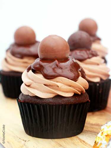Cupcakes chocolat Lindor