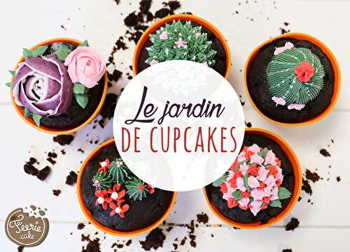 Cupcakes jardin de cactus, le tutoriel - Féerie Cake Blog