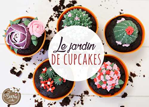 Cupcakes jardin de cactus, le tutoriel