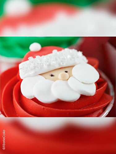 Cupcakes Père Noël
