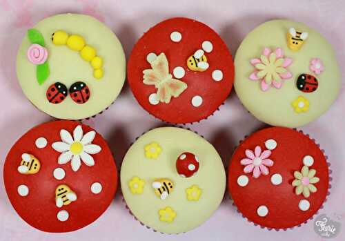 Cupcakes un air de printemps : modelage - Féerie Cake Blong
