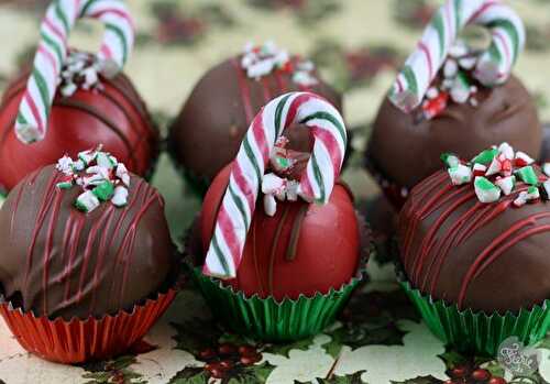 Des cakes balls chocolat-menthe