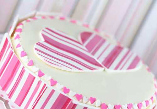 Entremets fraise-passion top girly !
