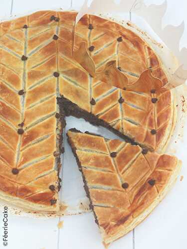 Galette frangipane chocolat praliné