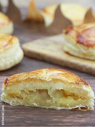 Galette frangipane pommes caramélisées