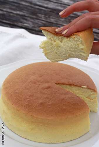 Gâteau coton ou sponge cake japonais