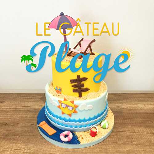 Gâteau plage