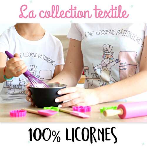La collection de t-shirts certifiée 100% licornes !