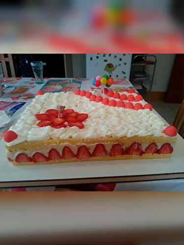 Le fraisier de Marie