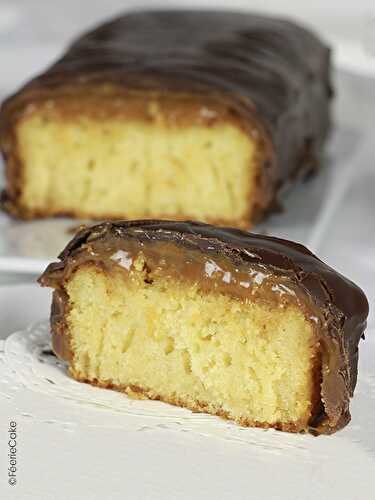 Le gâteau façon barre chocolatée