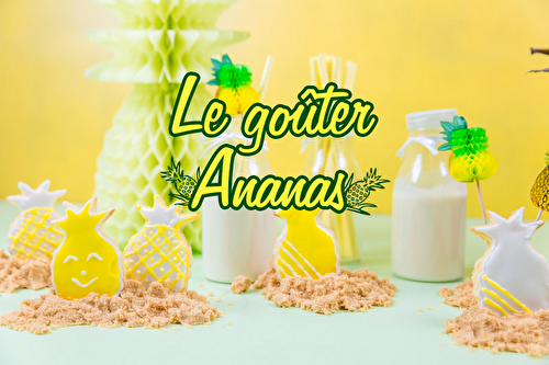 Les biscuits ananas, un peu de soleil sur votre goûter !