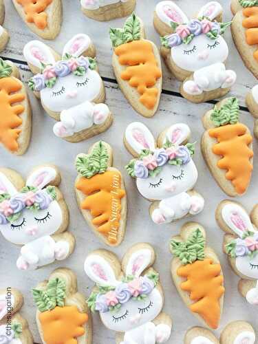 Les biscuits décorés de Pâques