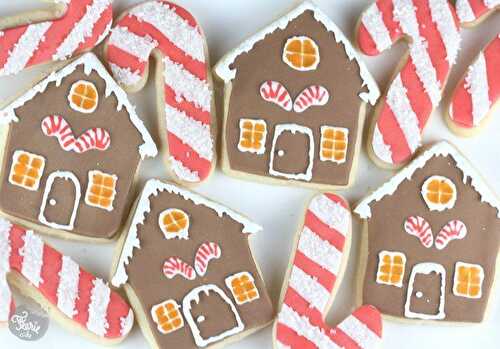 Les biscuits décorés pour Noël