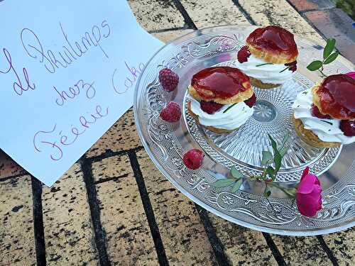 Les choux framboises et citron vert d'Adèle